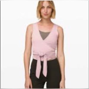 Lululemon Twist Me Up Crop Tank
